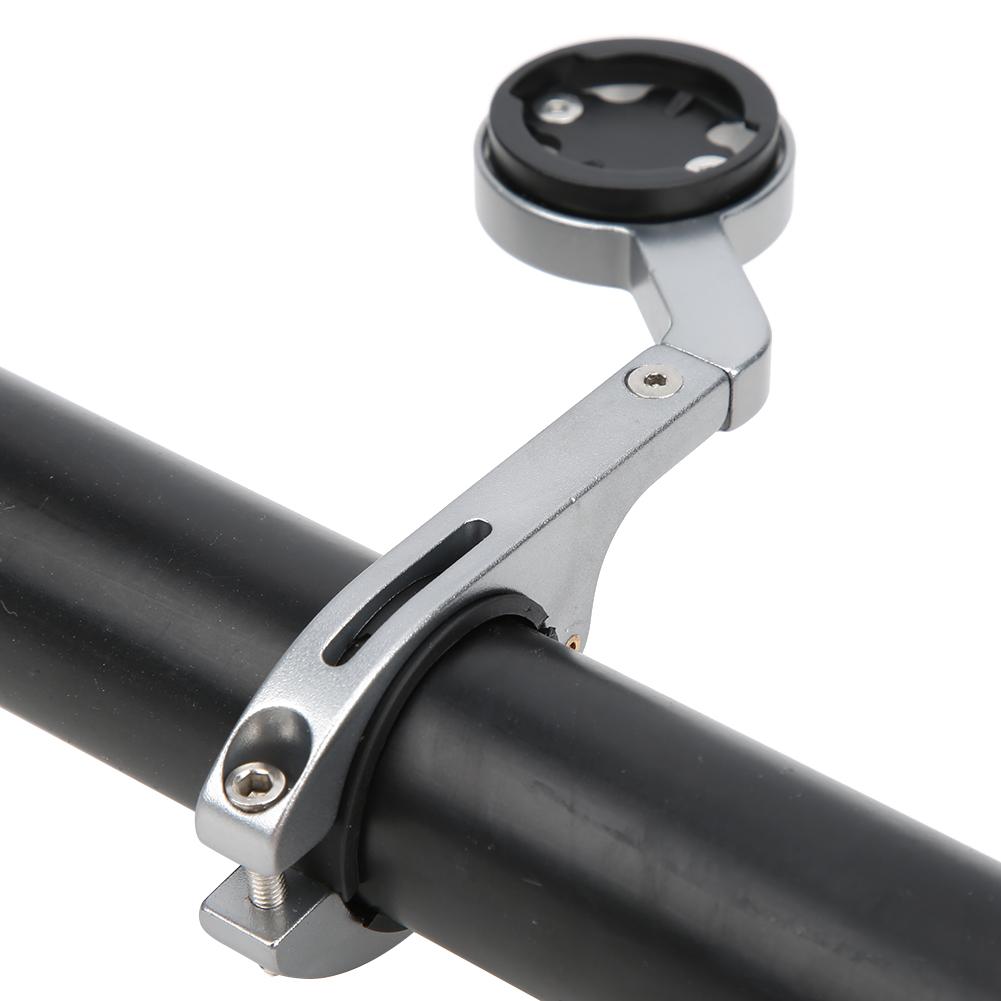 Fahrrad Kilometerzähler Computer Verlängerungshalterung Aluminiumlegierung Fahrrad Verlängerungshalterung Grau
