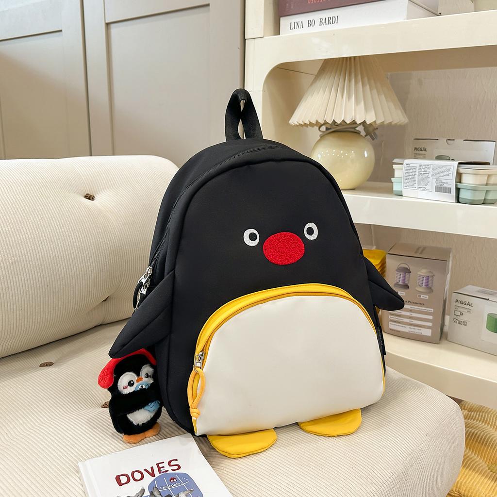 Schoolbag wholesale, kindergarten small schoolbag, cute chick, mini parent-child travel snack bag, INS cartoon children's backpack