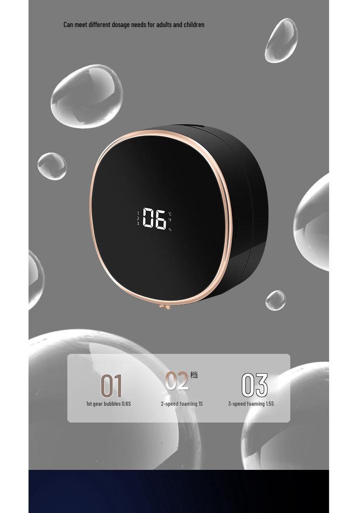 Wall-Mounted Rechargeable Automatic Foam Soap Dispenser