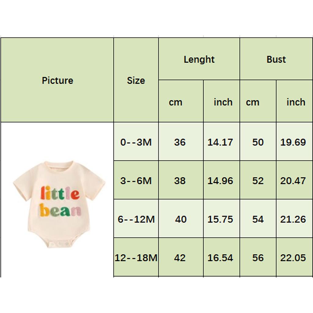 Baby Girls Boys Rompers Fuzzy Letter Embroidery Crew Neck Short Sleeve Infant Bodysuits Summer Clothes Jumpsuits
