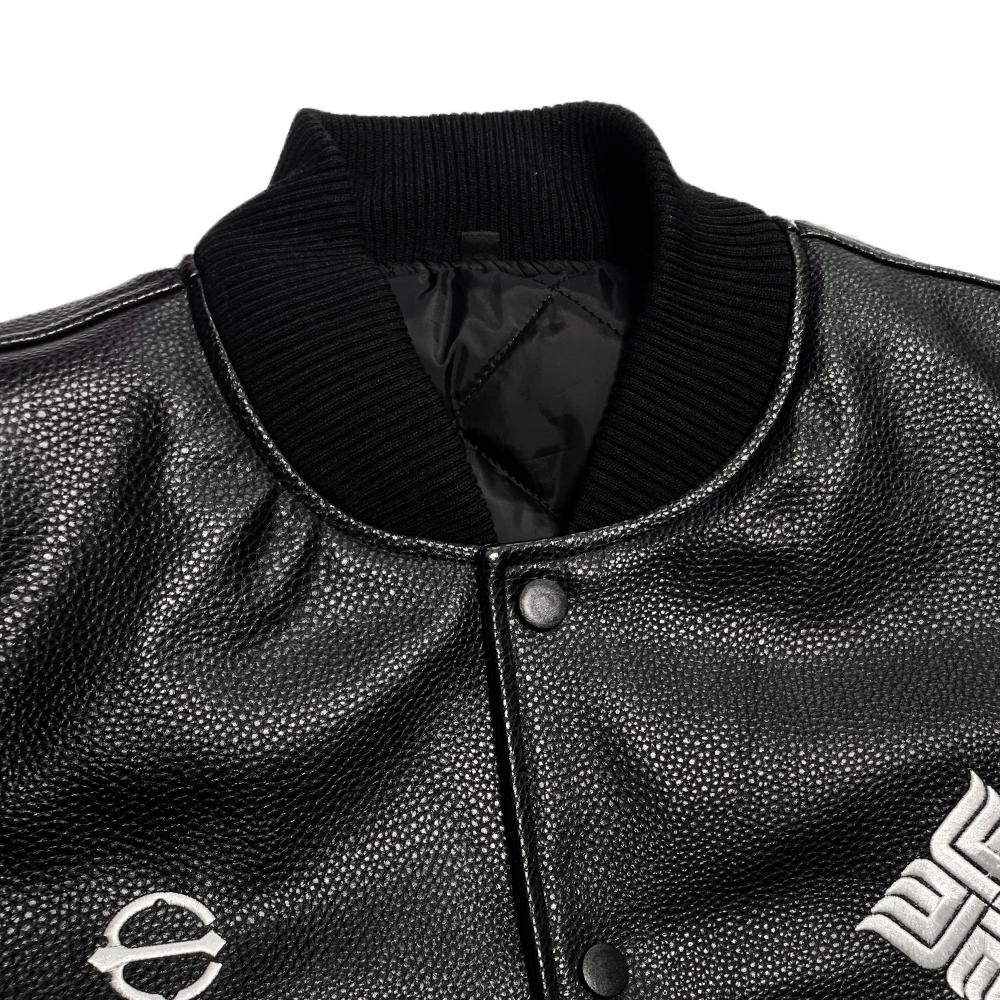 Eightvolume Ev N.B Leather Stadium Jacket (Limited Edition)