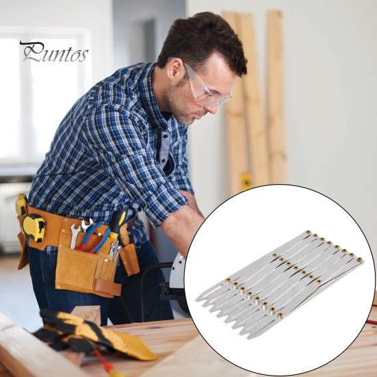 1/2-teiliges Markierungswerkzeug für Holzbearbeitungszentrenfinder, Mittelpunktfinder, hochgenaues, benutzerfreundliches Design, präzise Layoutwerkzeuge mit gleichem Abstand