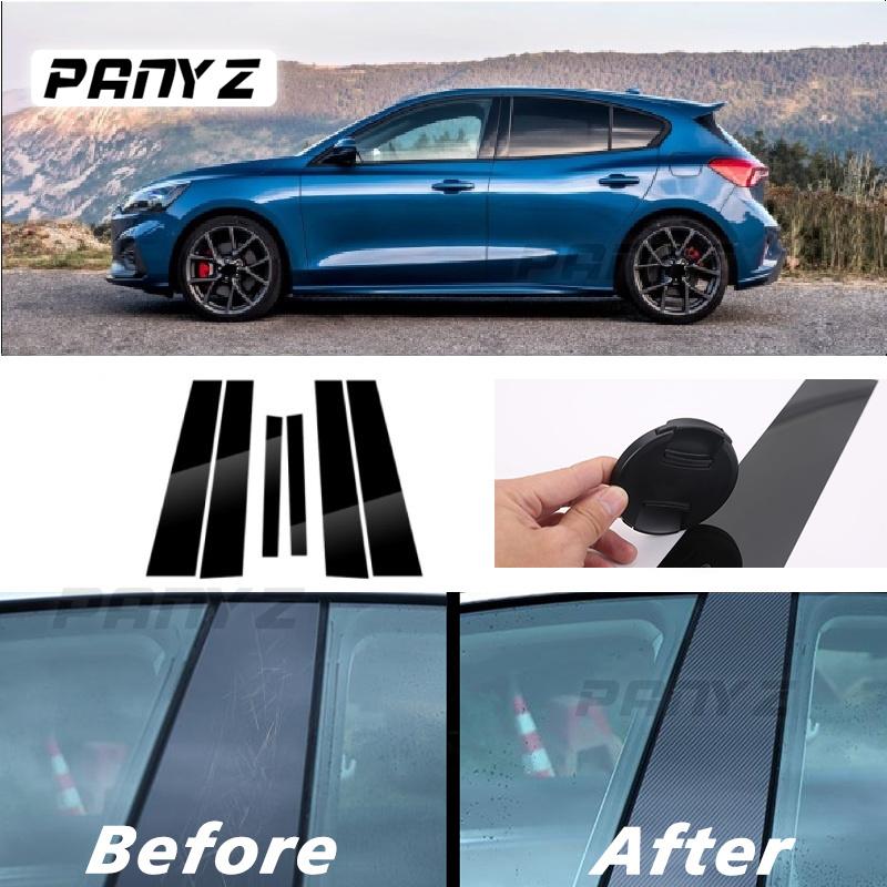 

Подходит для Ford Focus 2018-полированные стойки, накладка на окно, колонка BC