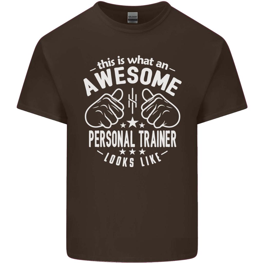 An Awesome Personal Trainer Looks Like Unisexs Light Cotton TShirt