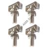 X7JF Durable Stainless Steel Battery Cable Terminal Connectors Top Post Positive Negative Car T-Bolt Replacement 19116852