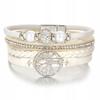 Women' Leather Bracelet DIAMONDED Tree of Life Fashionable For Women