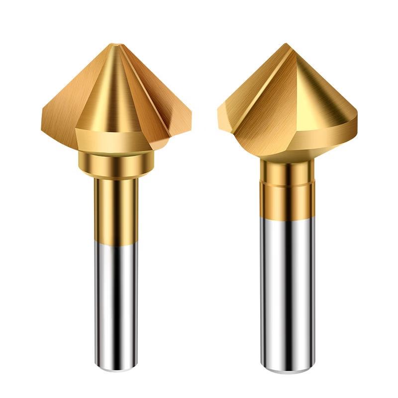 90-Degree Countersink Deburring Chamfering Drill Bit