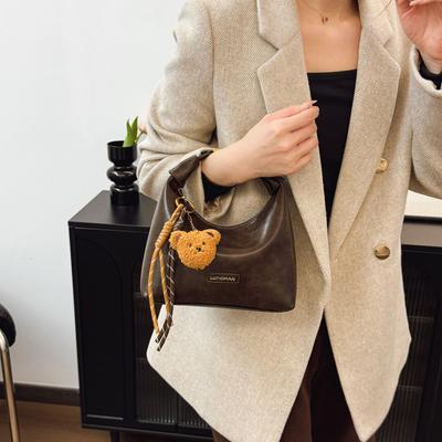 High-End Nischen-Tasche Damen vielseitige neue Retro-Mode Umhängetasche Damen tragbare Knödeltasche