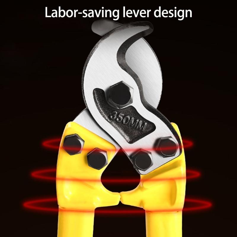 Lightweight Cable Cutter Snips Scissors Shears Easy Handling And Portability For Technicians & Home Improvement Projects