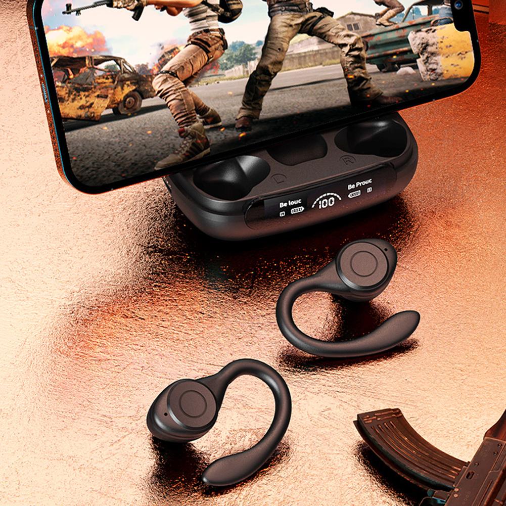 Bluetooth Headset 5.3 Wireless Earphones Headphones Noise Reduction HiFi Stereo Headphones Earbuds Sports Running Earbuds