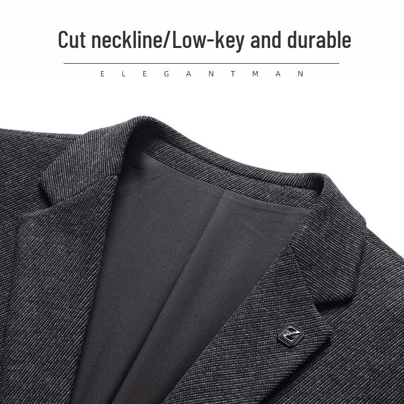Pierre Cardin Men's Wool Blend Business Casual Blazer