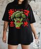 Vintage Kaiju Broccoli Monster T-Shirt: Funny Japanese Style