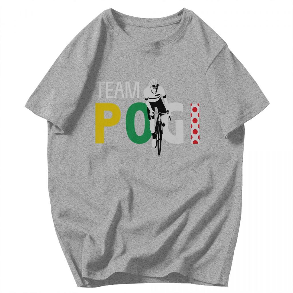Men T Shirt Team Pogi Tadej Pogacar Tour De France Cotton Y2K Graphic Tees Unisex Clothes T Shirts