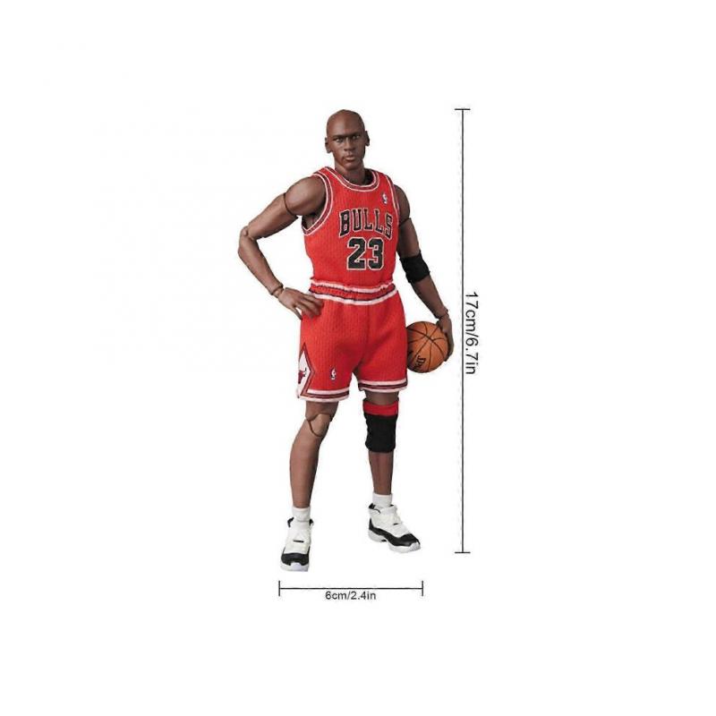 Nbas Super Star Michael Jordans 1/12 Scale Action Figure No.23 Mj Models Collectible Toys