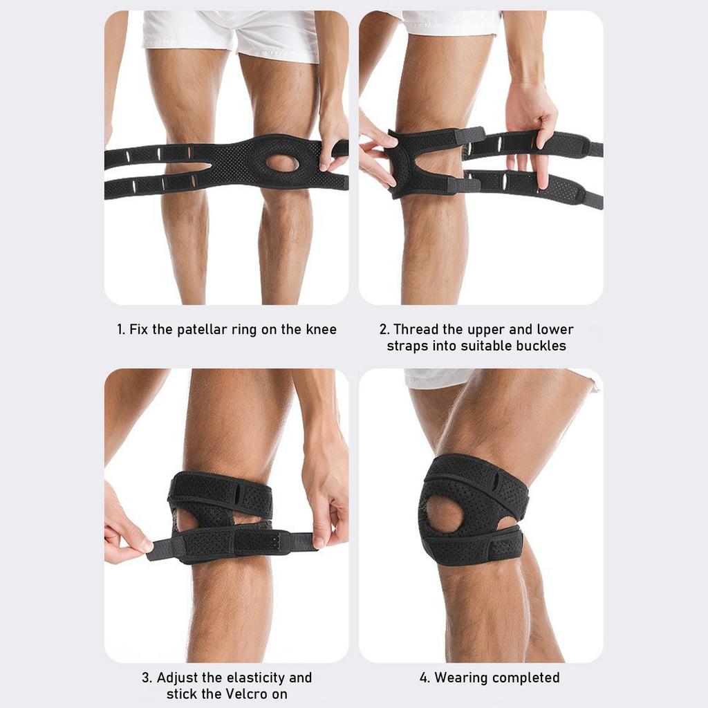 3D Silikonové chrániče kolen a vazy Fixují koleno Sport, Fitness, Běh, Chrániče kolen, Prodyšné