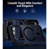 Coque de Protection - BOOLING - iPhone 17 Pro - Hybride - Anneau Magnétique Noir - 2 Verres Trempés