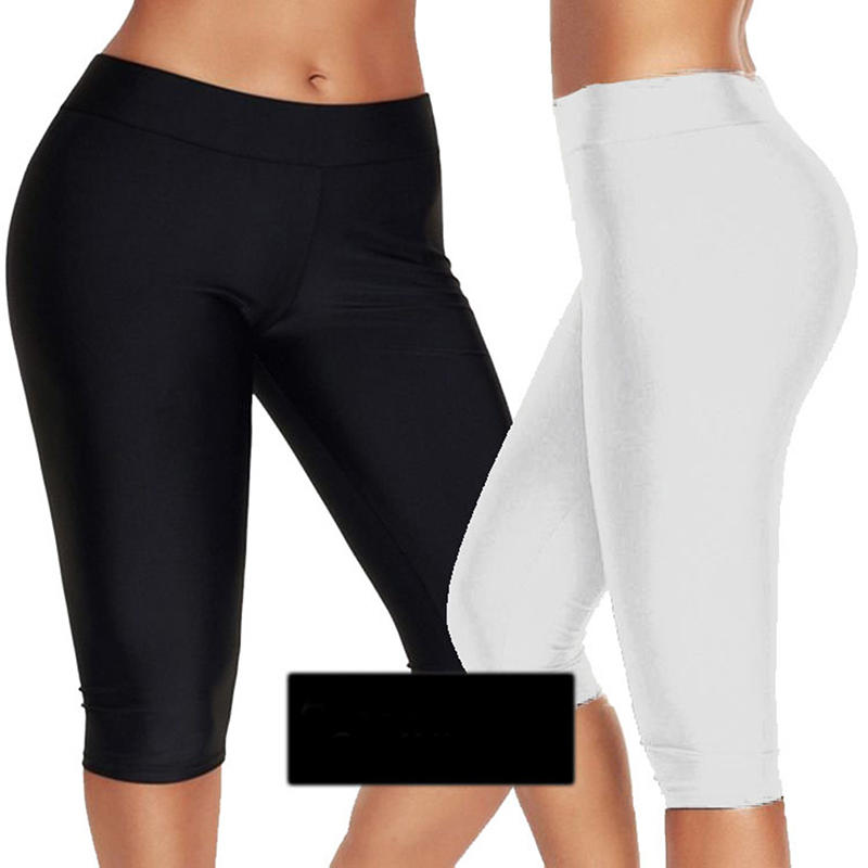 Women Fashion Casual Summer Sports Cropped Pants Slim Fit Running Fitness Yoga Leggings