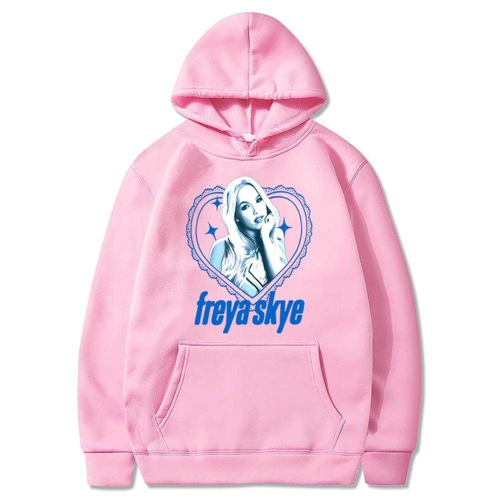Descendants Zombies Worlds Collide Tour Freya Skye Hoodie The Rise of Red Unisex Graphic Casual Retro Harajuku Hoodie
