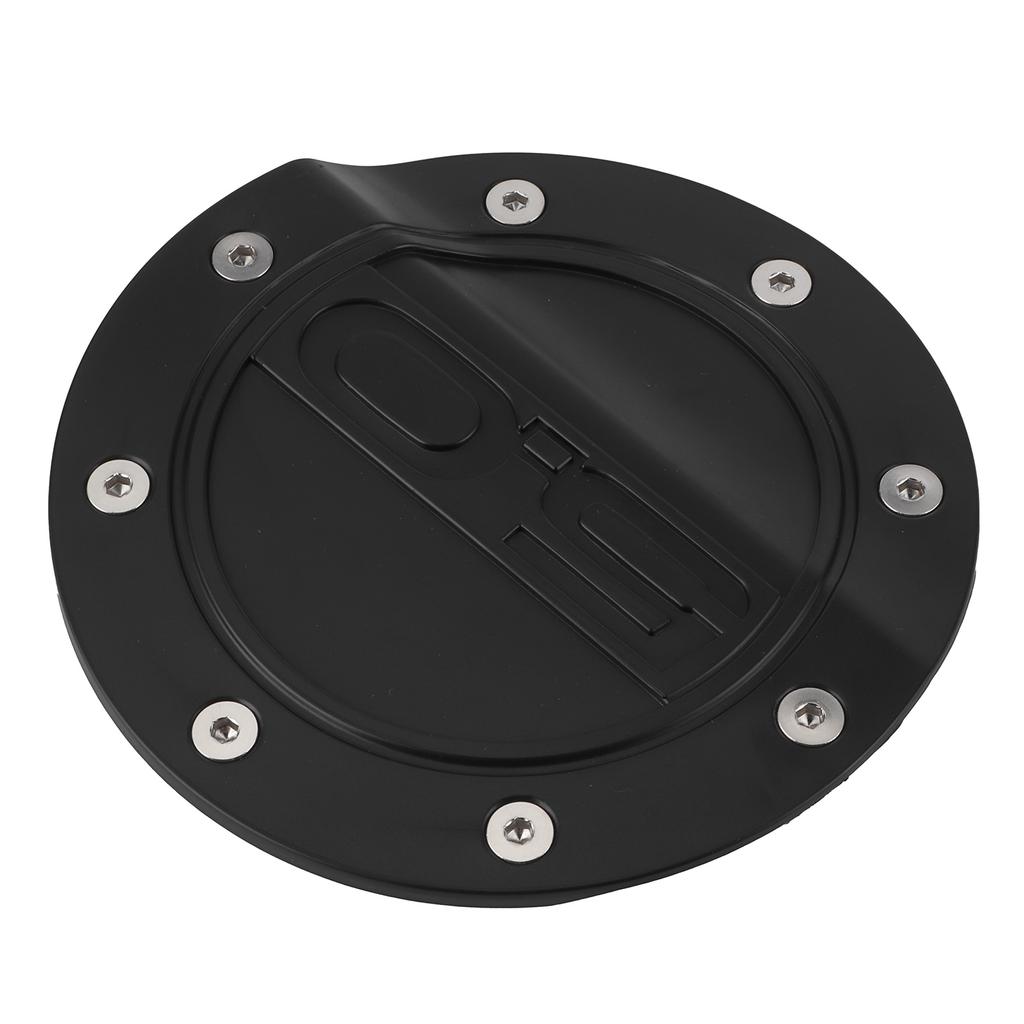 Fuel Door Cover Gas Tank Cap Lid Black Fit for Ford Mustang All Model 2015‑2021