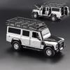 1:32 Land Rover Defender Legierungsauto Modell Diecasts & Spielzeug Metall Geländewagen Automodell Simulation Sound Licht Geschenk