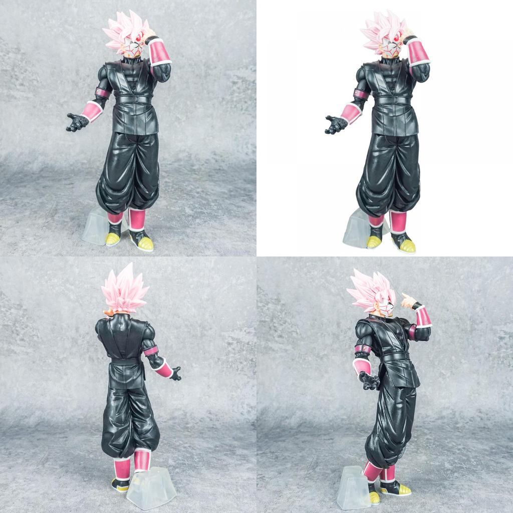 Dragon Ball Super Saiyan Rose Pvc Figure With Spinning Pose For Collectors And Display