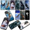 Cover for Samsung Galaxy A25 A37 A57 A12 A14 A31 A41 A50 A51 A70 A71 A72 A21S A04 M15 Note 20 9 8 10 Phone Case Bald Eagle Cute
