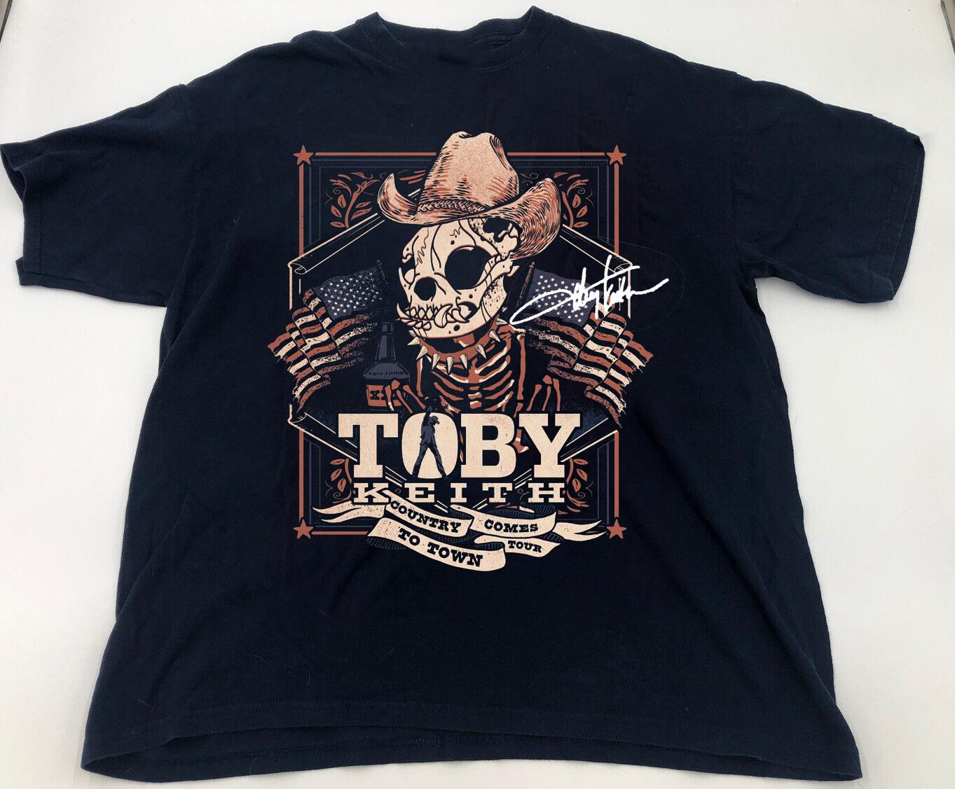 Toby Keith Country Comes To Town Tour Gift For Fan Full Size T-shirt TMB2259 L
