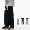 Autumn Men Cargo Jeans Baggy American High Street Y2K Pocket  Overalls Fashion Streetwear Vintage Wide Leg Pants