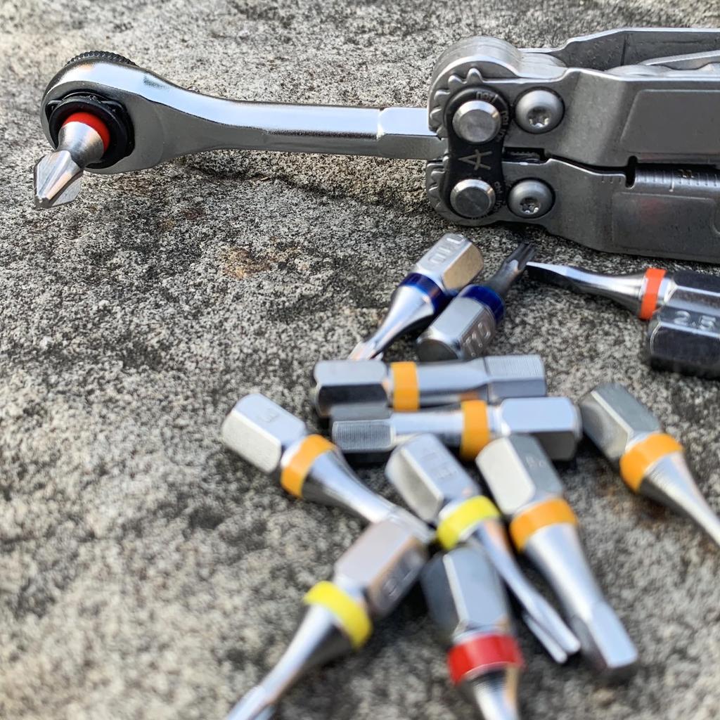 711L EDC Ratsche mit Sechskantende, 71187