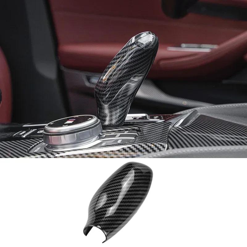 Für BMW 5er G30 G38 2018-2023 Kohlefaser Mittelkonsole Armaturenbrett Panel Abdeckung Zierleisten Aufkleber Innenraum Tuning Zubehör