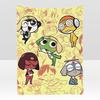 Anime K-Keroro G-Gunso Throw Soft Flannel Blanket for Bed Bedroom Sofa Picnic Throw Skin-friendly Breathable Gift Cover