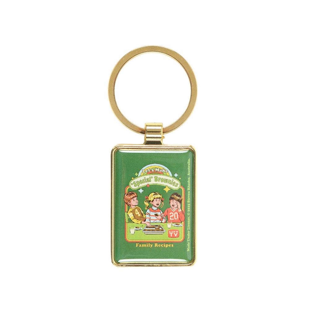 Steven Rhodes Let's Make Brownies Keyring