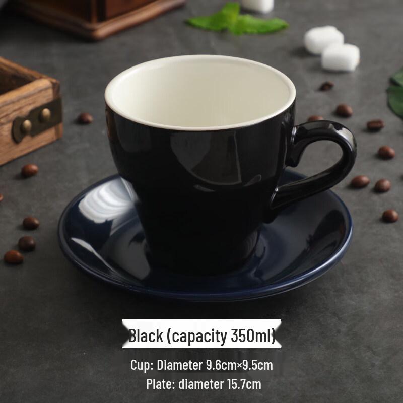 Nufeng Bunte Keramik-Tulpen-Kaffeetasse