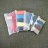 50pcs Frosted Zipper Pouch Suitable for Jewelry Base Shirts Pants Pillows Item Packag Bags Convenient To Carry Self Sealing Dustproof Bag with Holes