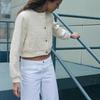 Spring New Women's Clothing Fashion Wind Elegant Texture round Neck Long Sleeves Casual Pilot Jacket 3046329