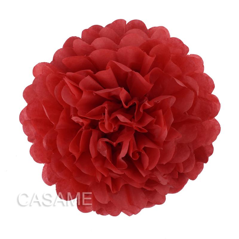 10pcs 4 6 8 10 12 Inch Tissue Paper Pom Poms Wedding Party Paper Pompom Flower for Wedding Decoration Pompoms Birthday Baby KTY