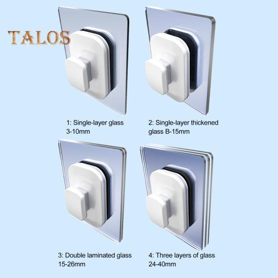 Magnetic Car Windshield Cleaning Tool Ergonomic Design Anti-Pinch Function Powerful Double-Sided Cleaning Scrubber Glass Cleaning Tool