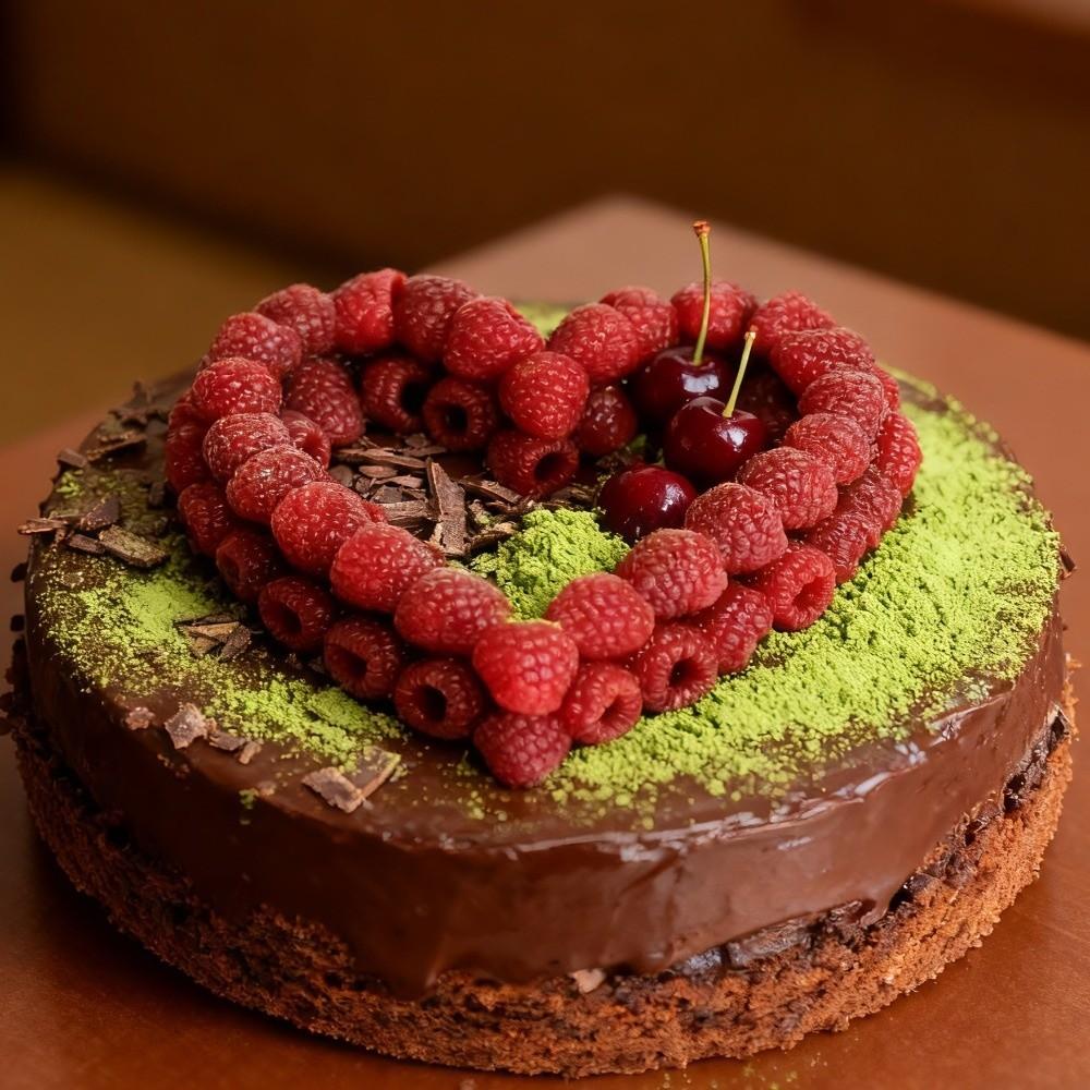 Realistic Silicone Raspberry Molds Lifelike 3D Heart Ring Molds Multifunctional Non-stick Raspberry Mousse Cake Mold Fondant