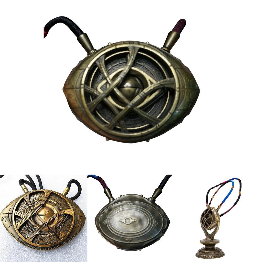 Collana Lampada da Notte in Lega di Zinco Marvel Dottor Strange con Occhio Luminoso per Regalo
