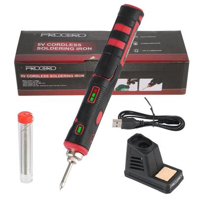 USB Rechargeable 480℃ 8W Wireless Charge Professional Portable Welding Tool Electronic Soldering Kit Cordless Soldering Iron 1800mAh Soldering Tool
