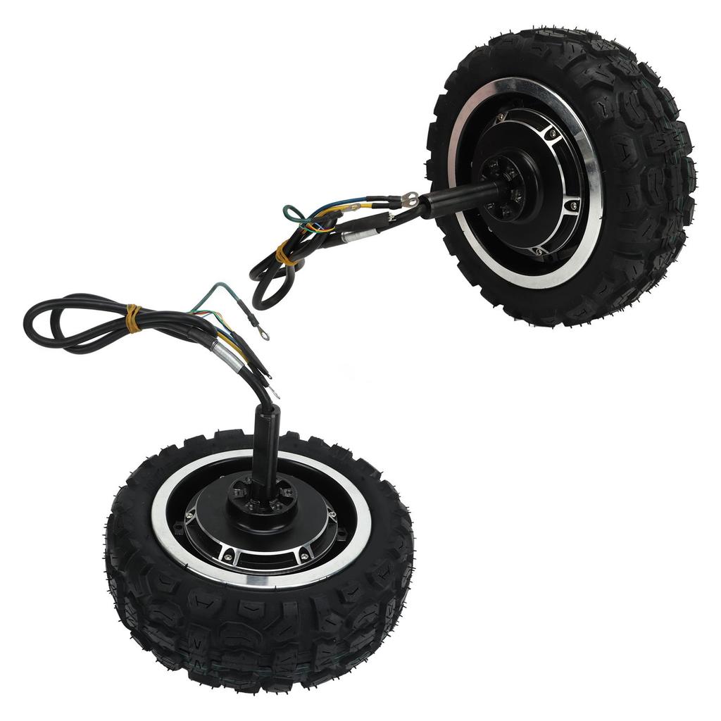 11-Zoll Radnabenmotor 36-72V 500W bis 2000W 1850 U/min 70 km/h Trommelbremse für Elektrofahrrad Motorrad Roller