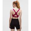 Lululemon Ultralu Square Neck Workout Bra  MeDium Support  D DD Cup Berry Rumble