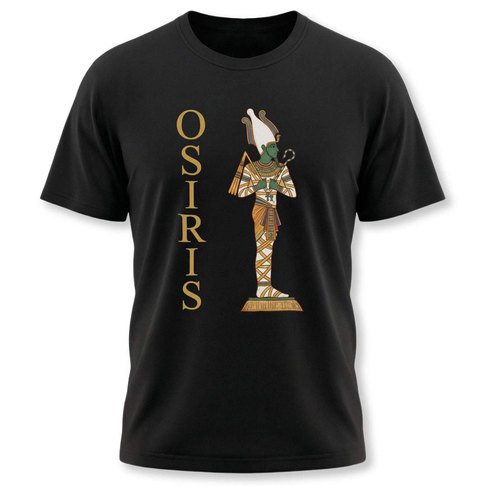 Osiris Egyptian God T-Shirt | Ancient Egypt Mythology Graphic Tee Shirt XS