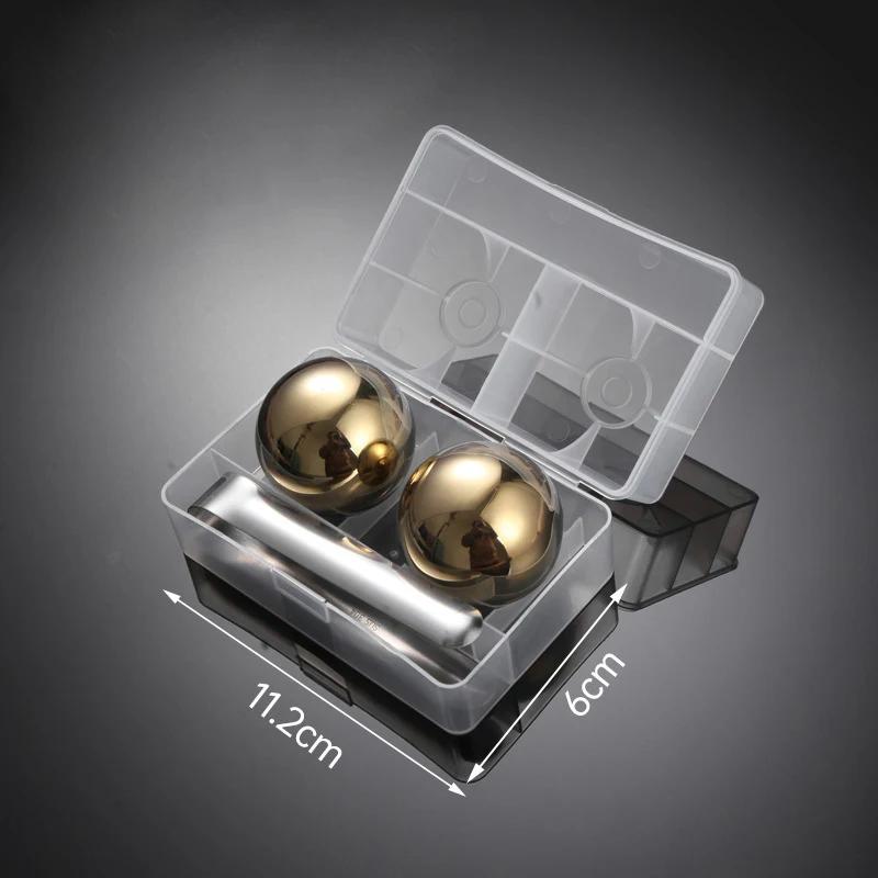 1pcs Large Whiskey Stones Round Stainless Steel Ice Ball Reusable Drink Cooler For Beer Wine Coffee Food Grade Bar Accessories