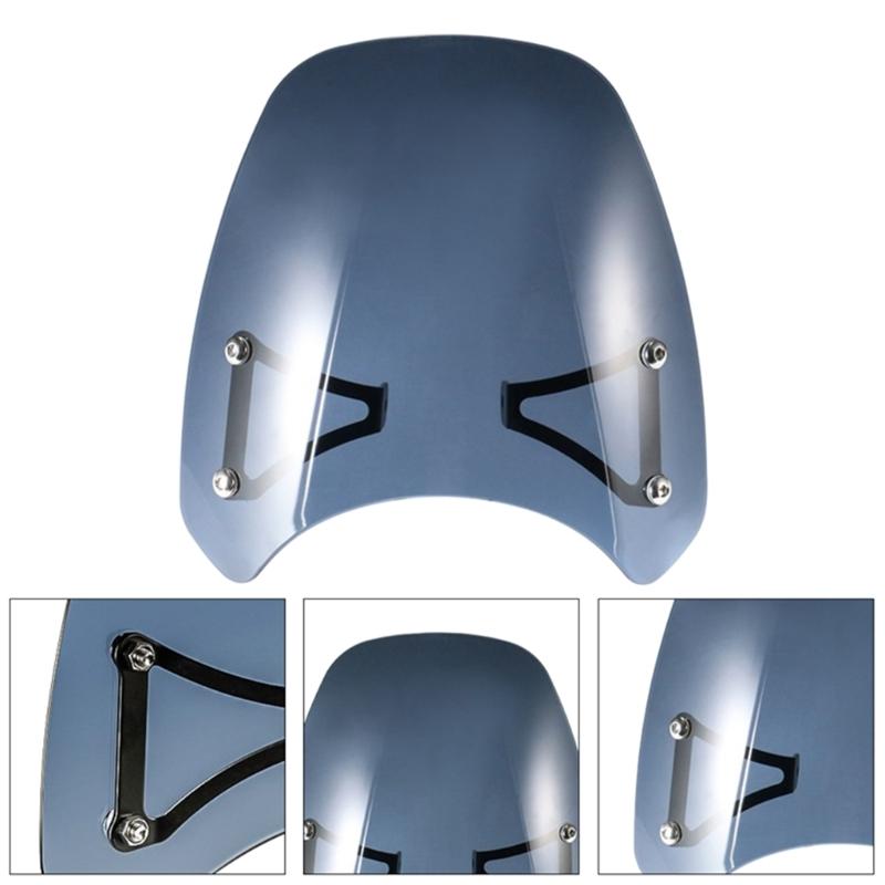 Motorcycle Windshield Airflow Windscreen Extension Wind Deflector for CB650R