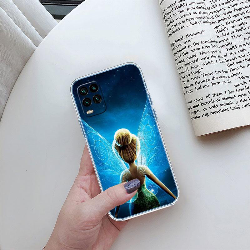 Tinker Bell Tinkerbell Transparent Phone Case for Motorola Moto G10 G20 G30 G31 G32 G34 G35 G41 G42 G50 G51 G52 G55 G60 G60S