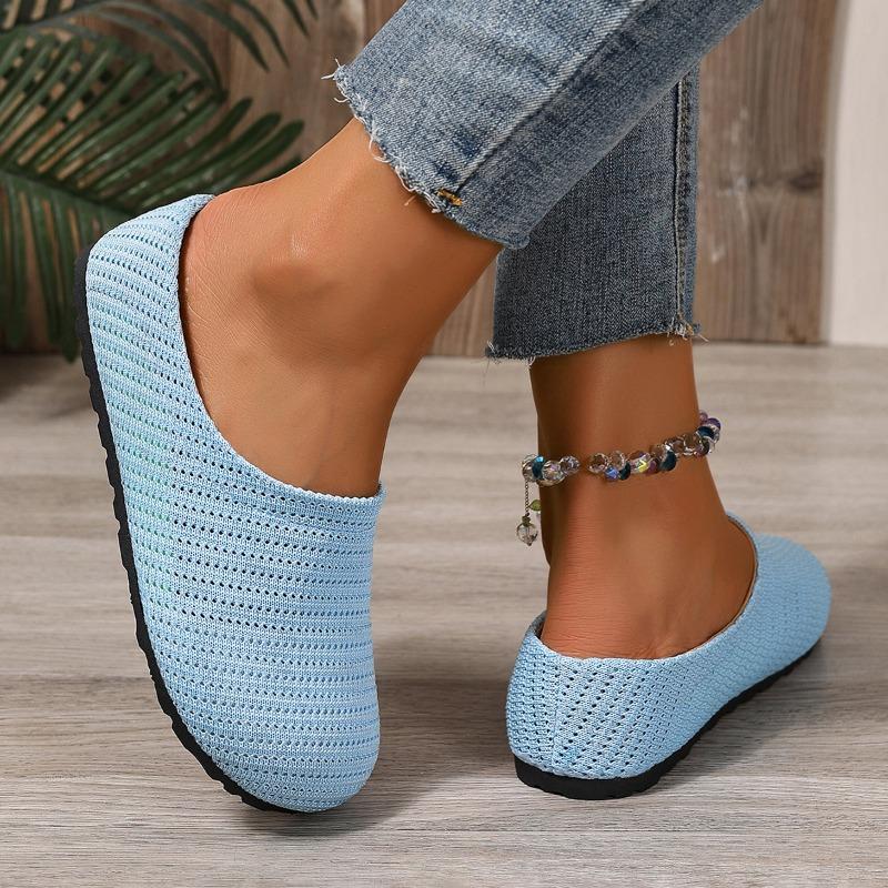 Fashion Flats Women Weave Mules Shoes Fashion Mesh Breathable Autumn Slippers 2025 Designer Slingback Sandals New Trends Sandalias Mujer