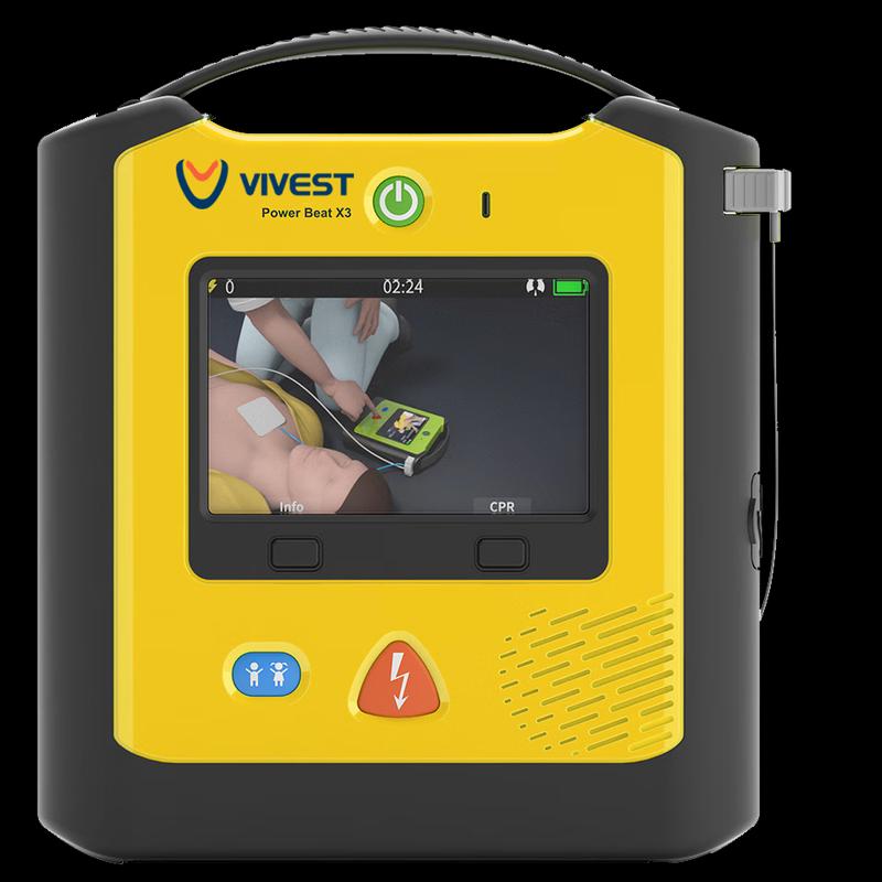 Vivest PowerBeat X3 Automatic External Defibrillator