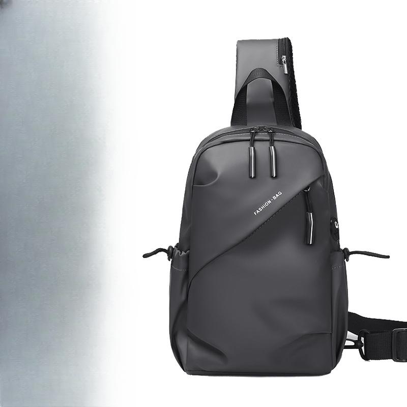 Bolso Cruzado de Moda para Hombre Bolso de Pecho Casual de Alta Gama para Viajar para Mujer Mochila Pequeña de Tela Oxford Impermeable Resistente al Desgaste