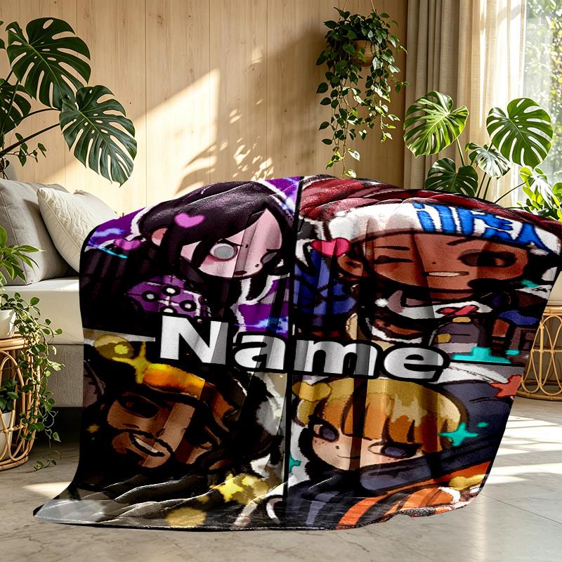 Custom Name Personalized Apex Legends Print Blanket, Home Decor, Bedroom, Sofa, Camping, Couch, Gifts for Birthday Christmas